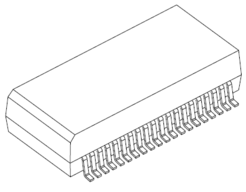 10/100 Quad Port Transformer module